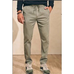 Faherty Men's Sage Green Chinos